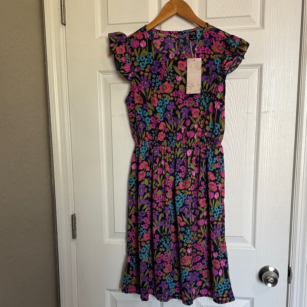 Floral Print Women's Dress